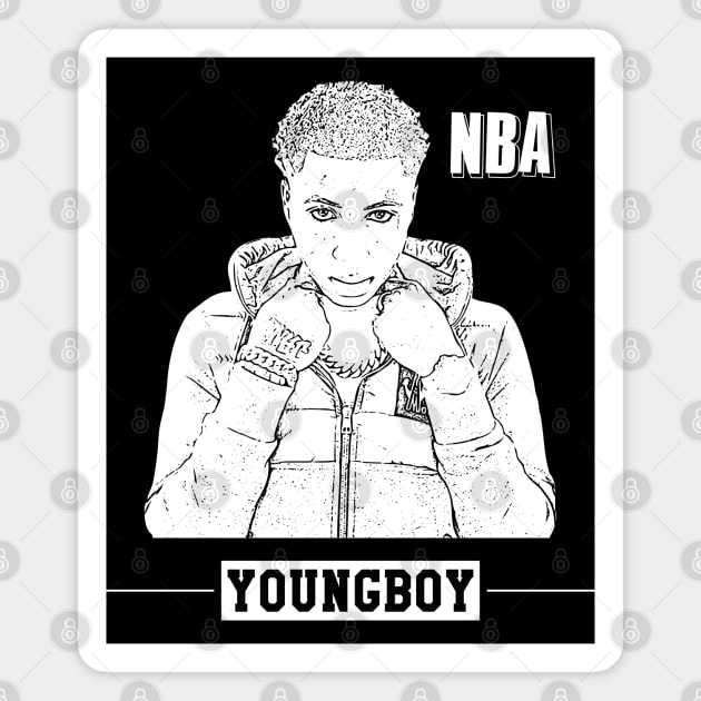 youngboy // NBA Magnet by Degiab